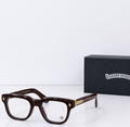 CH Glasses - Burgundy Large Square