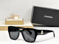 Chnel Glass - Black Square Gold CC