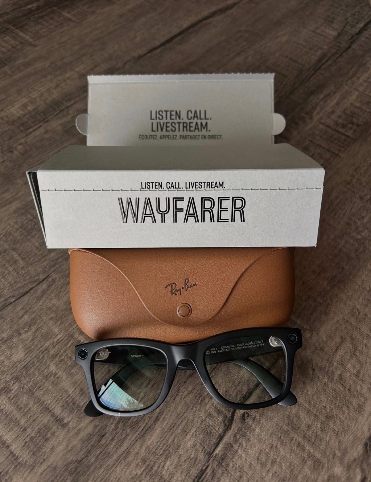 Wayfarer Gen 2 (Clear lens)