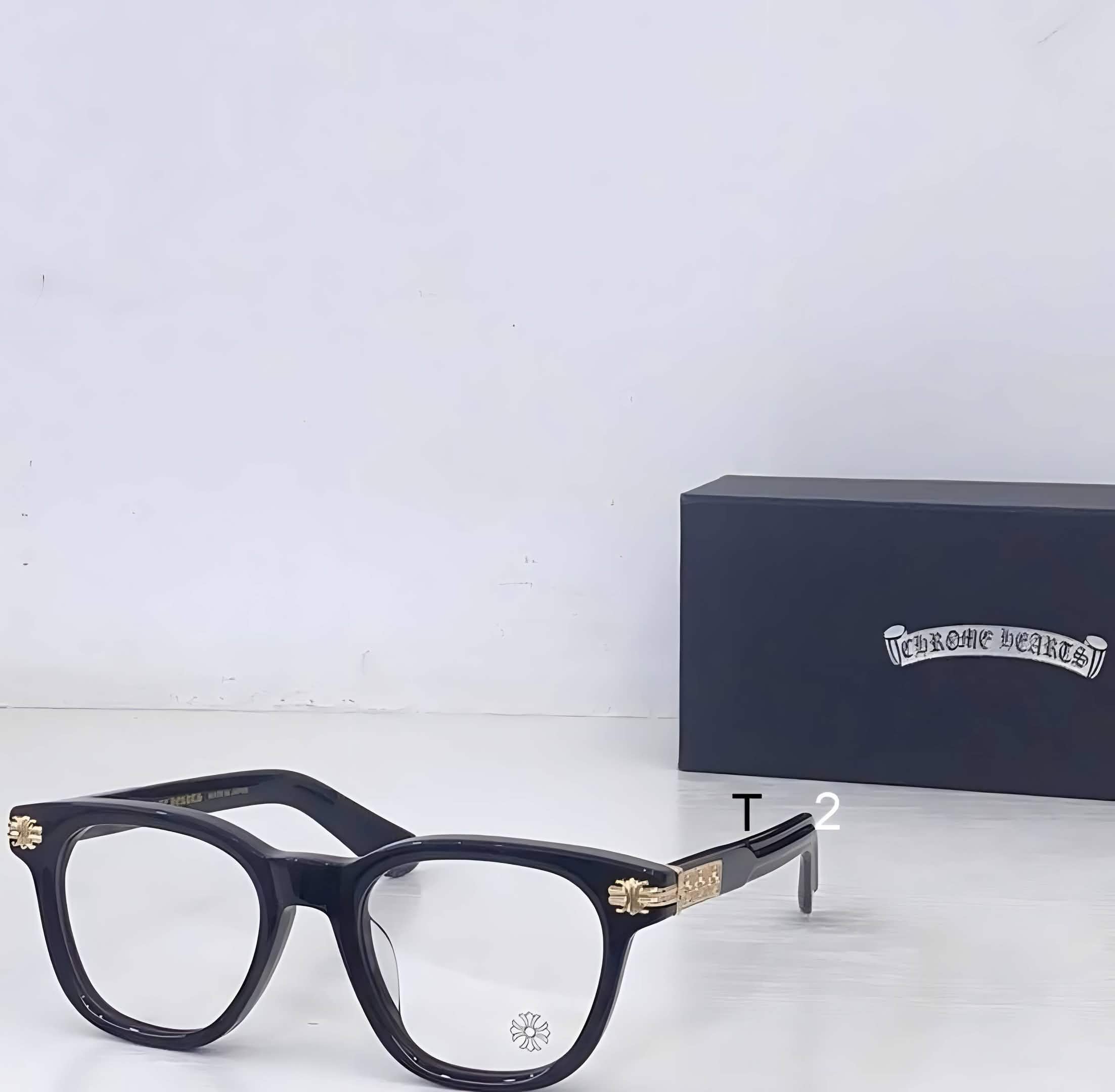 CH Glasses - Black Oversized Square