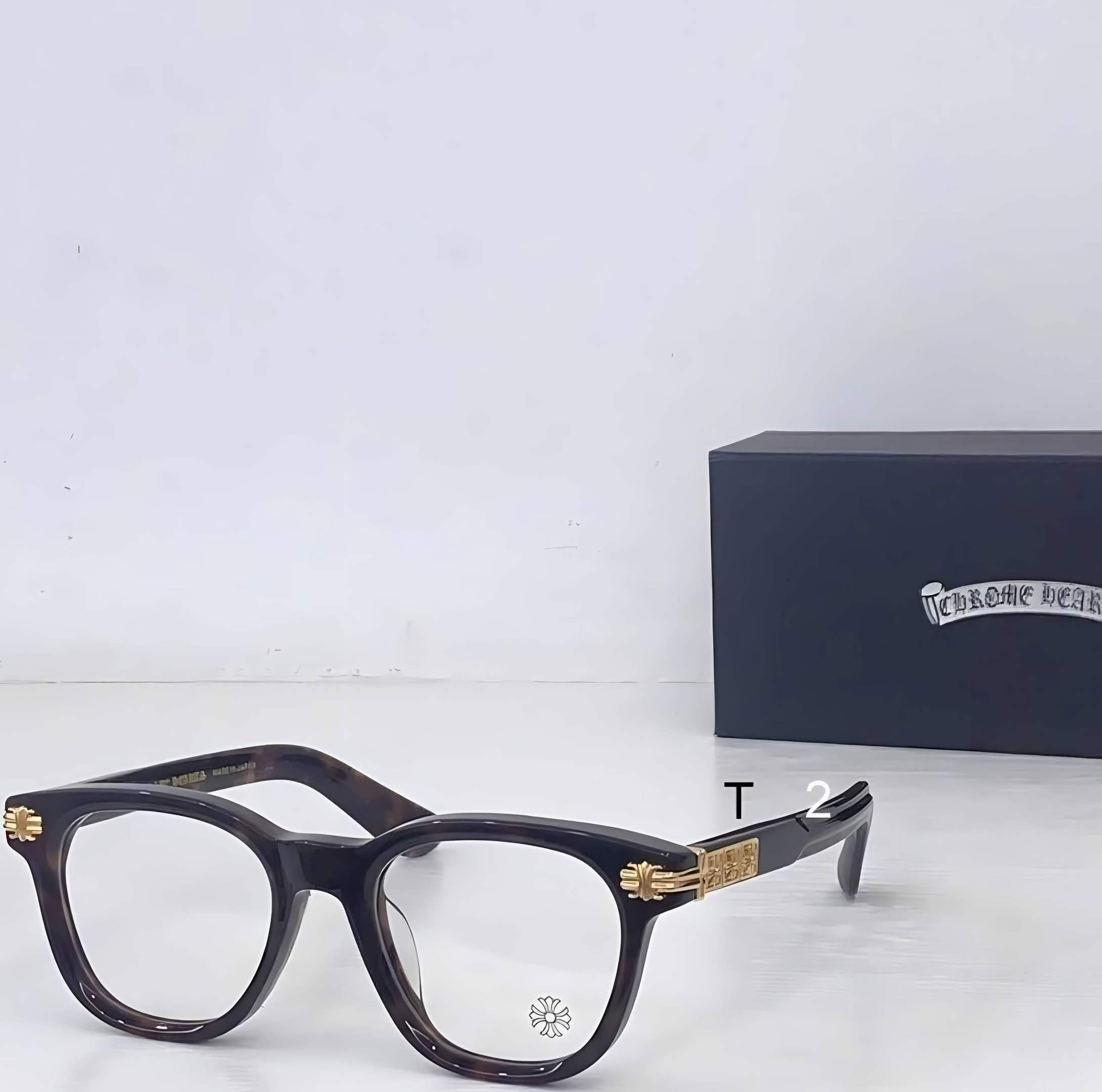 CH Glasses - Dark Tortoise Square Gold