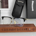CH Glasses - Black Titanium Browline Gold