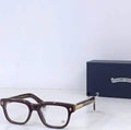 CH Glasses - Burgundy Square Gold Hardware