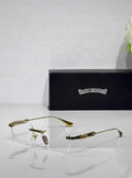 CH Glasses - Gold Rimless Wide