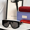 Gci Glasses - Black Flat-Top Shield Tonal GG