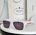 Prda Glasses - PRZ Sport White Red Stripe