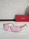 Prda Glasses - Pink Transparent Cat-Eye