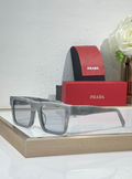 Prda Glasses - Gray Marble Chunky Square Light Gray