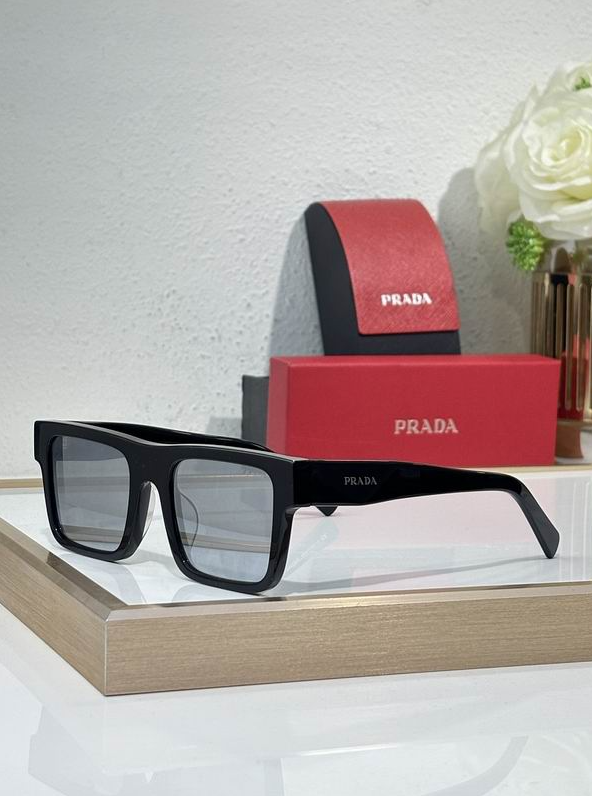 Prda Glasses - Black Chunky Square Light