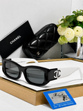 Chnel Glass - Black White Rectangle Polarized