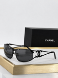 Chnel Glass - Black Rimless Wrap CC Cutout Sport